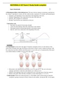 MATERNAL A 327 Exam 2 Study Guide complete | (Complete A guide) very helpful | Chamberlain College of Nursing