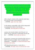 REDCROSS LIFEGUARD EXAM 2024 COMPLETE 200 QUESTIONS WITH  DETAILED VERIFIED AND 100% CORRECT ANSWERS ACTUAL  BRAND-NEW EXAM ALREADY GRADED A+