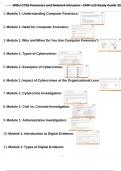 WGU C702 Forensics and Network Intrusion - CHFI v10 Study Guide Slide