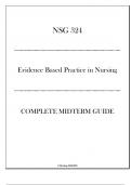 (HU) NSG 324 Evidence Based Practice in Nursing - Complete Midterm Guide 20242025.