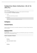 BIOL 5580 shadow health peds asthma GRADED A