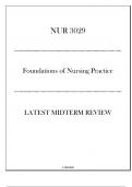 (FIU) NUR 3029 Foundations of NP - Latest Midterm Review 20242025.