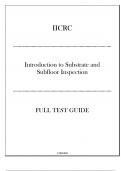 IICRC - Introduction to Substrate and Subfloor Inspection - Full Test Guide 2024