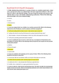 Exam (elaborations) BoardVitals NCLEX Prep RN 126 preguntas. Questions With Answers/BoardVitals NCLEX Prep RN 126 preguntas. Questions With Answers