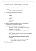 CHM1025 Cumlative Exam Study Guide