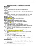 NCLEX/MedSurg Master Study Guide.