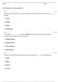 ECN Exam 4 |145 Questions| With Correct Solutions, Graded A+