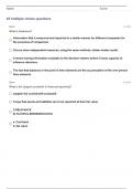 AC321 Exam #2 (Chapters 4 and 5 of AC 321) Questions With All Correct Answers.