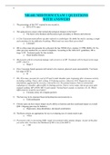 NR 601 MIDTERM EXAM 1 QUESTIONS WITH ANSWERS