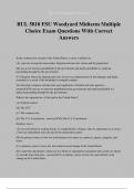 BUL 5810 FSU Woodyard Midterm Multiple Choice Exam Questions With Correct Answers