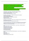 SCCJA Pre-Academy Block 2-Basic Patrol Operations, Child Abuse, Traffic Law, Strategies of Arrest, Mentally Ill, Sexual Assault, Intro to Law, Courts/Crimes/Procedures, First Amendment (Questions Answered & Graded)