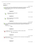 BIOL 2460 Module 1 Lecture-REVIEW | (Microbiology, Bacteria) Questions and Answers | Already Graded A