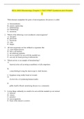 BIOL 2460 Microbiology Chapter 1 TEST PREP Questions and Answers