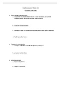 NUR2092 Health Assessment Final exam study guide 2021 (2)