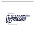 FAC3703 Assignment 1 Semester 2 2024 - DUE 7 September 2024