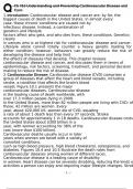 Ch -10 Understanding and Preventing Cardiovascular Disease and.Ch -10 Understanding and Preventing Cardiovascular Disease and.