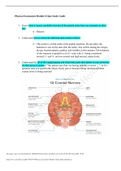 Nur 2180 Physical Assessment Module 8 Quiz Study Guide  LATEST STUDY GUIDE