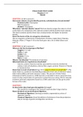 NR228 / NR-228 Final Exam Study Guide (Latest 2021/2022): Nutrition, Health & Wellness - Chamberlain College Of Nursing.