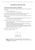 HESI CRITICAL CARE STUDY GUIDE