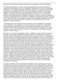 IB SL/HL Pyschology (biological approaches to behaviour): Examine one interaction between cognition and physiology in terms of behaviour.