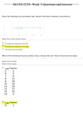 MATH 225N WEEK 3 CENTRAL TENDANCY QUESTIONS AND ANSWERS / MATH225N WEEK 3 CENTRAL TENDANCY QUESTIONS AND ANSWERS (LATEST) : CHAMBERLAIN COLLEGE OF NURSING MATH 225N WEEK 3 CENTRAL TENDANCY QUESTIONS AND ANSWERS 