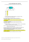 STA 2023 MIDTERM PART 4 REVIEW LATEST UPDATE 2021