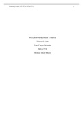 NRS-427VN - Policy Brief: Mental Health in America.