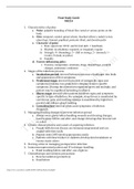 NR 224 FINAL EXAM STUDY GUIDE / NR224 FINAL EXAM STUDY GUIDE(LATEST)| -Chamberlain College of Nursing