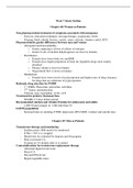 NR566 / NR 566 Week 7 Study Guide Outline (2021 / 2022): Advanced Pharmacology for Care of the Family - Chamberlain College Of Nursing.