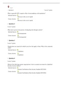 CIS349 - CIS 349 Information Tech and Audit Midterm Study Guide and Exam-Chapter 17.|A+ Graded|