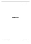 Samenvatting Management UCLL 2020-2021