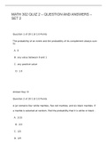 MATH 302 QUIZ 2 – QUESTION AND ANSWERS – SET 2