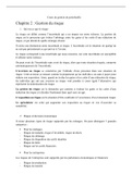 Class notes Gestion de portefeuille 