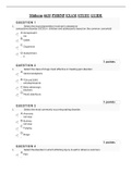 Midterm 6635 PMHNP EXAM STUDY GUIDE