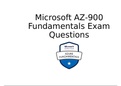 AZ-900-Microsoft Azure Fundamentals Exam Questions