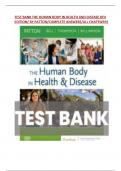 TEST BANK THE HUMAN BODY IN HEALTH AND DISEASE 8TH EDITION