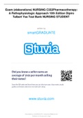 Exam (elaborations) NURSING C352Pharmacotherapy: A Pathophysiologic Approach 10th Edition Dipiro Talbert Yee Test Bank NURSING STUDENT 