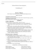 PSY645W1A1.docx  Psy 645  Professional Resume & Suzanne Appointment  Psychopathology 645  Justin L Hagan  1505 E. Broad St, Louisville KY 40206|270-555-0856|Justin.Hagan@usat.edu  UNIVERSITY OF KENTUCKY  E D U C A T I O N  Completed coursework towards Bac