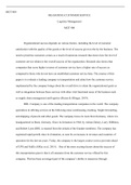 Measuring  customer  service.docx  MGT 400  MEASURING CUSTOMER SERVICE   Logistics Management   MGT 400  Organizational success depends on various factors, including the level of customer satisfaction with the quality of the goods or the level of success 