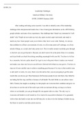 ENTR210  LeadershipChallengesAssignment1.docx  ENTR 210  Leadership Challenges  American Military University ENTR 210 B001 Summer 2020  After reading and doing some research, I was able to identify some of the leadership challenges that entrepreneurial le