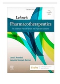 .LEHNES PHARMACOTHERAPEUTICS FOR ADVANCED PRACTICE NURSES AND PHYSICIAN ASSISTANTS 2ND EDITION ROSEN-LATEST ALL CHAPTERS COMPLETE