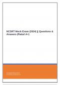 NCSRT Mock Exam (2024) || Questions & Answers (Rated A+)