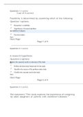 NSG 3012 Week 2 Quiz