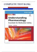 COMPLETE TEST BANK:  Understanding Pharmacology 2nd Edition by M. Linda Workman PhD RN FAAN (Author) latest Update.