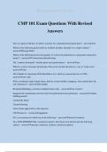 CMP 101 Exam Package Deal