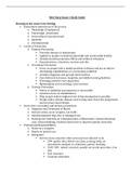 NUR 323 - Med Surg Exam 1 Study Guide.