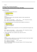 Nutrition Exam 3. Chapter 09: Water and Electrolyte Balance Nix: Williams' Basic Nutrition and Diet Therapy, 15th Edition