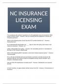 NC INSURANCE LICENSING EXAM