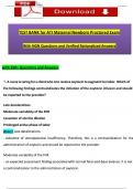 2024 Maternal Newborn ATI Proctored Exam TEST BANK ( Ques & Ans) with NGN Questions and Verified Rationalized Answers, 100% Guarantee Pass