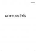 autoimmune arthritis 